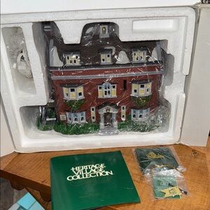 Heritage Village Collection Gad’s Hill Place Brick House Decor